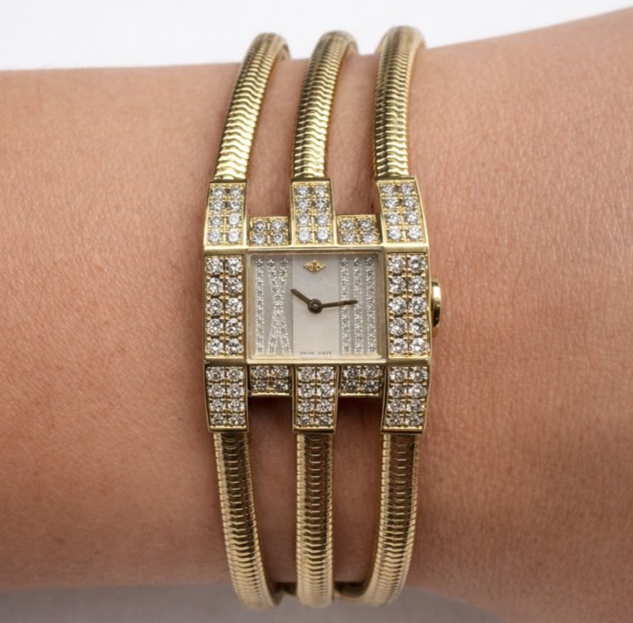 VAN CLEEF & ARPELS Liane 18K Gold Watch (1 of 1)