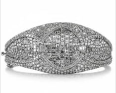 18k DIamond Bangle (1 of 1)