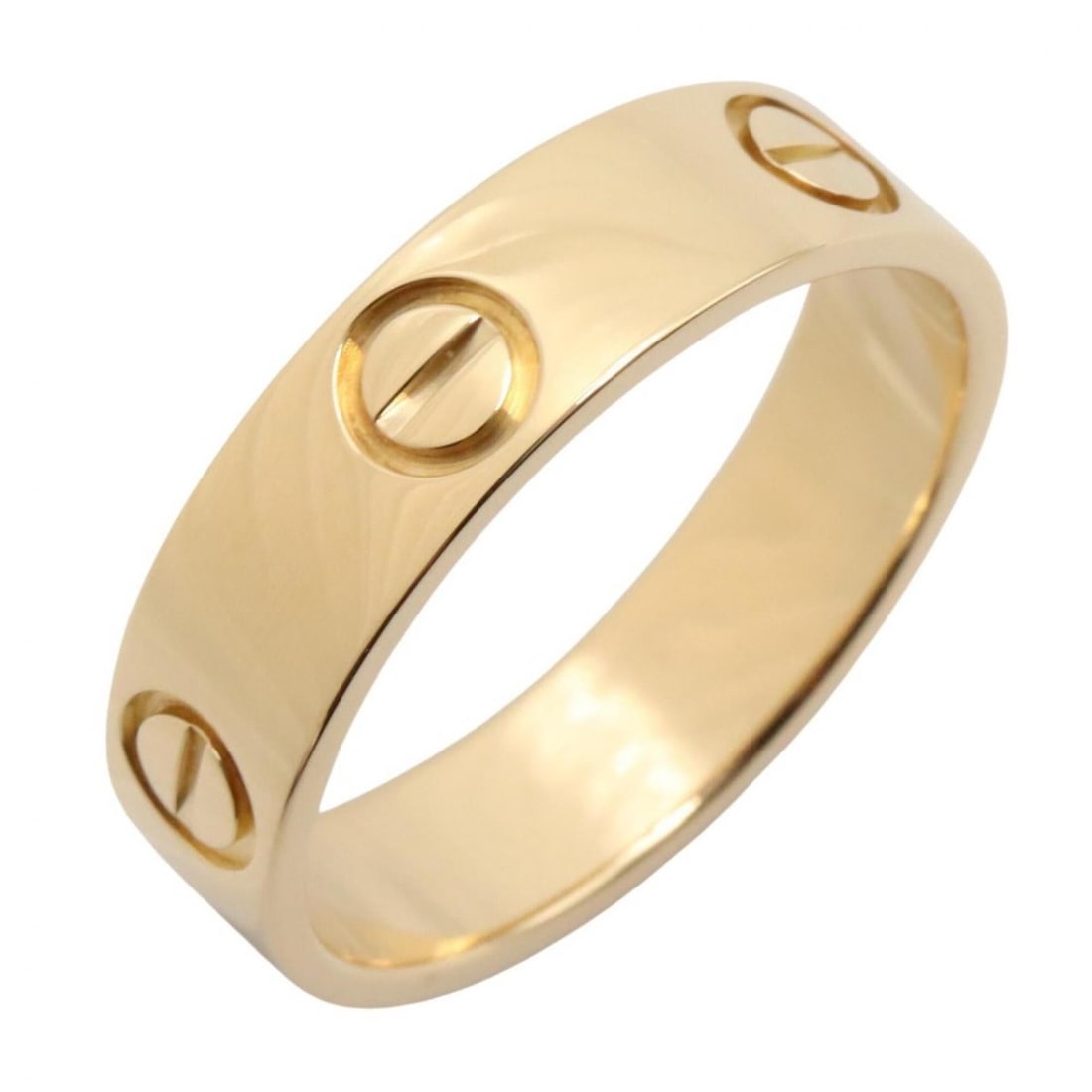 Cartier Love Ring, 18K (Yellow Gold), Men's and Women's Jewelry, Gold Tone: --- Catalog ---Category: SizeJP Size: 15US Size: 7.5Category: DesignType: Band ringColor: GoldGender: Men,WomenMaterial: Yellow gold (18K)Category: GeneralBrand: Cartier--- Item List ---Section: Condi