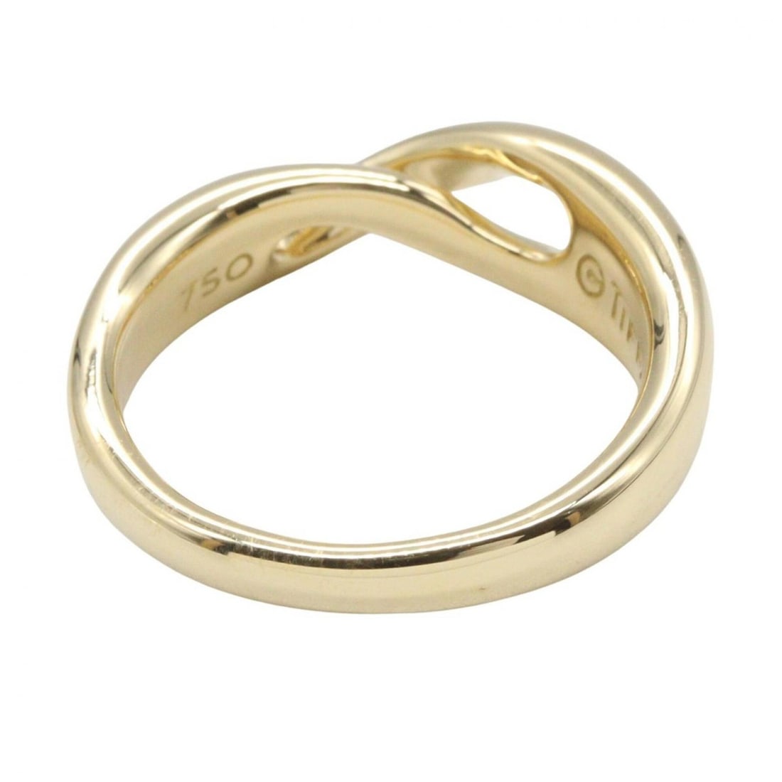 Tiffany & Co. Infinity Ring, 18K (Yellow Gold), Women's Jewelry, Gold Tone - 3