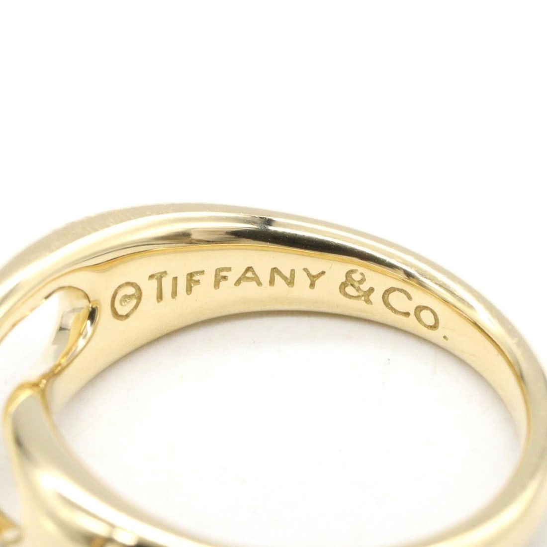 Tiffany & Co. Infinity Ring, 18K (Yellow Gold), Women's Jewelry, Gold Tone - 4