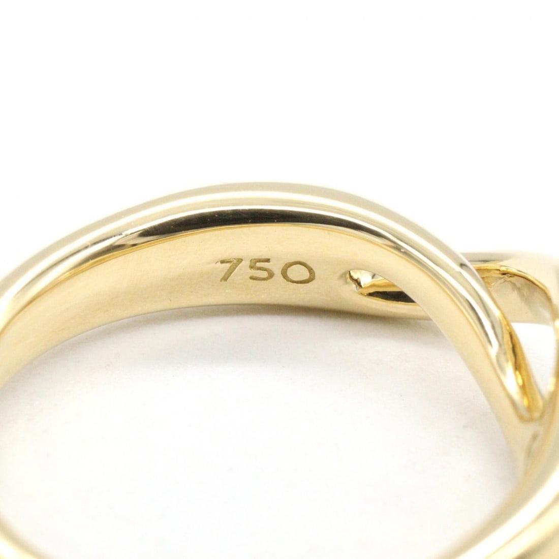 Tiffany & Co. Infinity Ring, 18K (Yellow Gold), Women's Jewelry, Gold Tone - 5