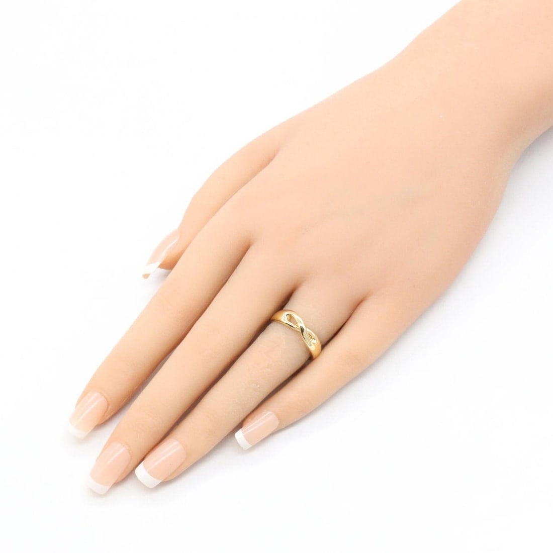 Tiffany & Co. Infinity Ring, 18K (Yellow Gold), Women's Jewelry, Gold Tone - 8