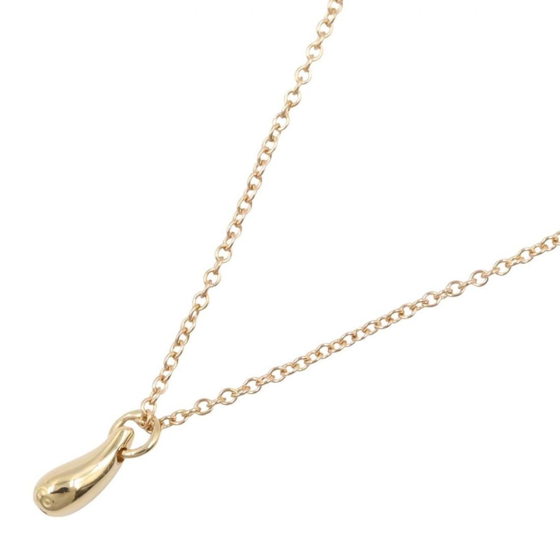 Tiffany & Co. Teardrop Necklace, 18K (Yellow Gold), Women's Jewelry, Gold Tone: --- Catalog ---Category: SizePendant Size: 8mm x 3mm / 0.31'' x 0.11''Neck Circumference: 41 cm / 16.14''Category: DesignColor: GoldGender: WomenMaterial: Yellow gold (18K)Necklace Type: NecklaceCateg