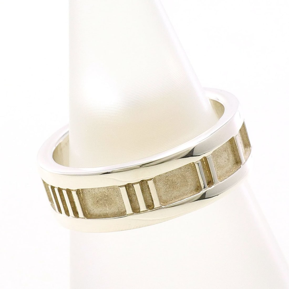 Tiffany & Co. Atlas Silver Ring, 1 piece, Total Weight 5.4g, Jewelry - 2