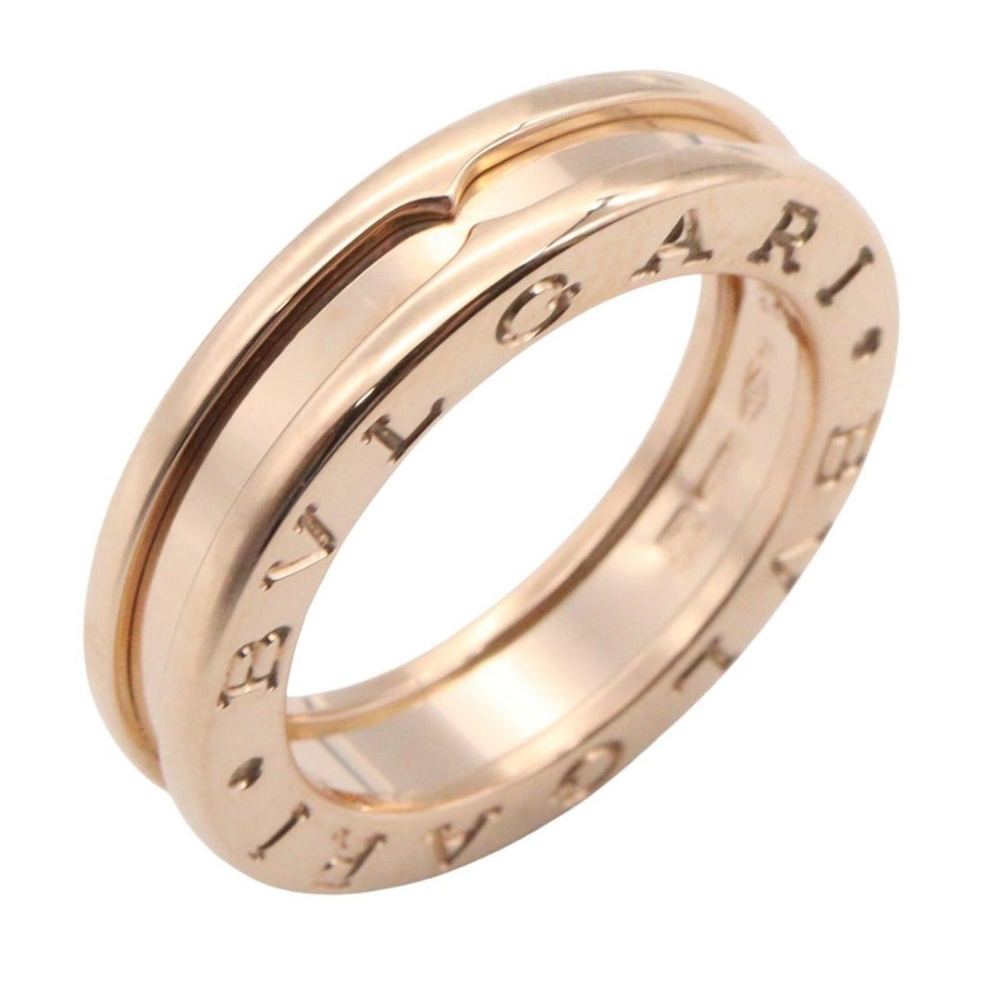 BVLGARI B-zero1 Ring, 1-band ring, 18KPG (pink gold), men's and women's, gold tone, 336003: --- Catalog ---Category: SizeJP Size: 7US Size: 4Category: DesignType: Band ringColor: Pink goldGender: Men,WomenMaterial: Pink gold (18K)Category: GeneralMPN: 336003Brand: Bvlgari--- Item List