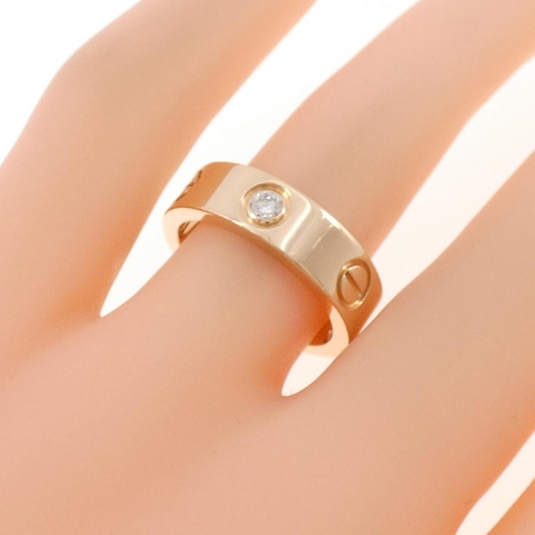 Cartier Love Half-Diamond Ring - 5