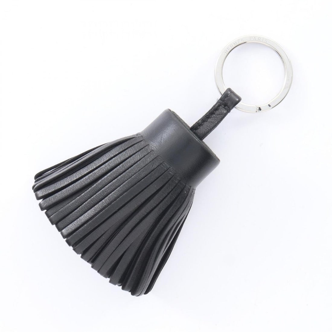 Hermes Carmen Charm Accessory, Leather, Agneau Milo, Women's, Black: --- Catalog ---Category: DesignType: Handbag charmColor: BlackGender: WomenMaterial: Agneau MiloCategory: GeneralBrand: Hermes--- Item List ---Section: ConditionRanking: Rank A Used - A few traces of 