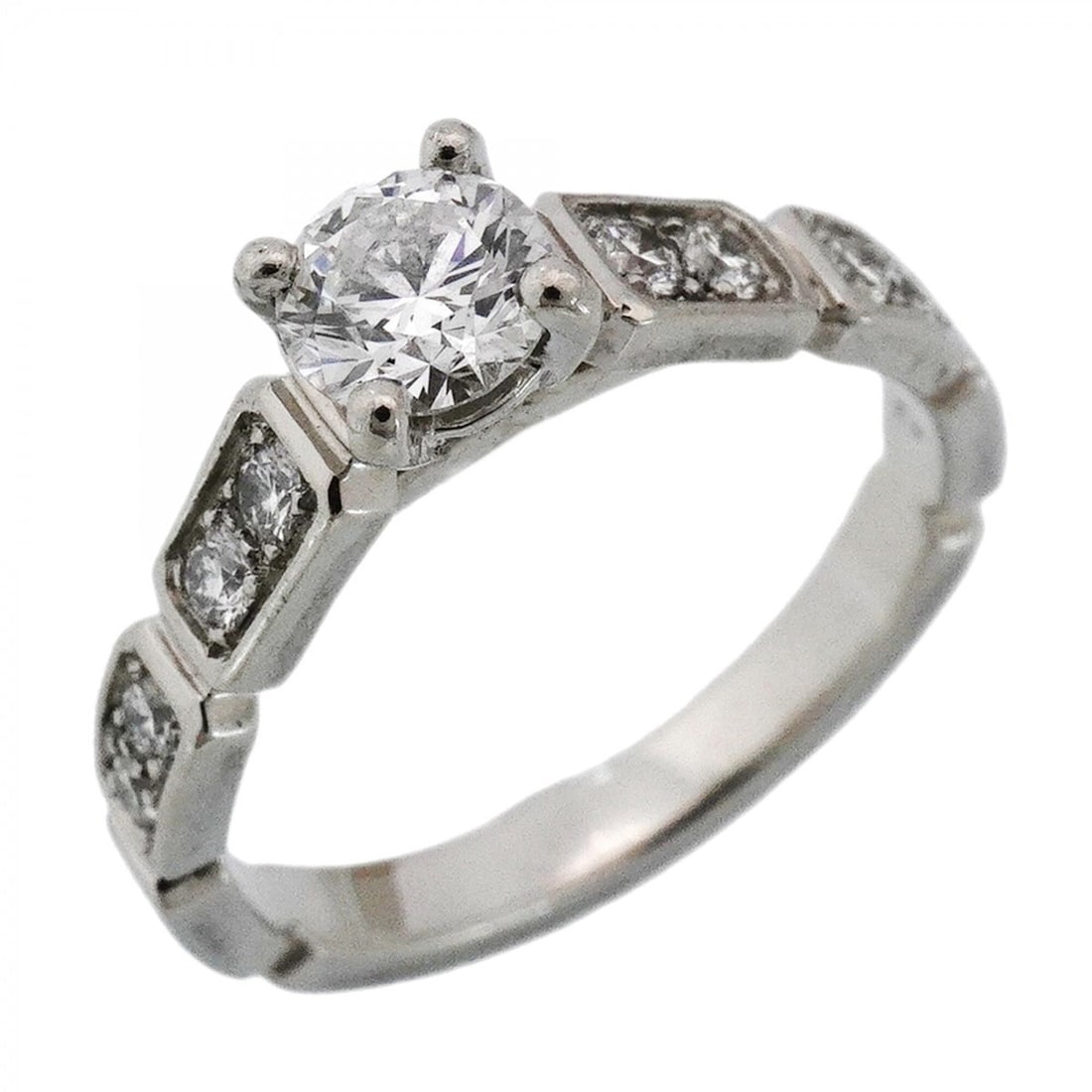 Chanel Première Promesse Platinum Ring, Pt950, Diamond, Size 49, Women's, P2838695: --- Catalog ---Category: SizeUS Size: 5Brand Size: 49Category: DesignType: Band ringStone: DiamondGender: WomenMaterial: Platinum 950Category: GeneralBrand: Chanel--- Item List ---Section: ConditionRa