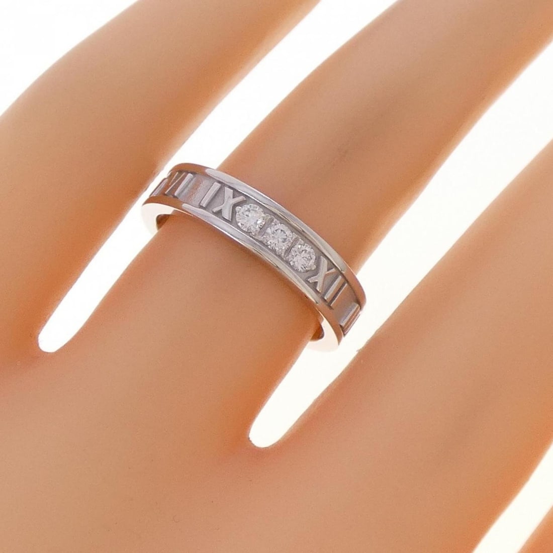 Tiffany & Co. Atlas Numeric Ring - 5