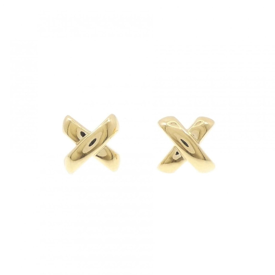 Tiffany & Co. Cross Stitch Earrings: --- Catalog ---Category: SizeSize (HxWxD): 8.80mm x 8.50mm / 0.35'' x 0.33''Category: DesignType: Stud earringsGender: WomenMaterial: Yellow gold (18K)Category: GeneralBrand: Tiffany--- Item List