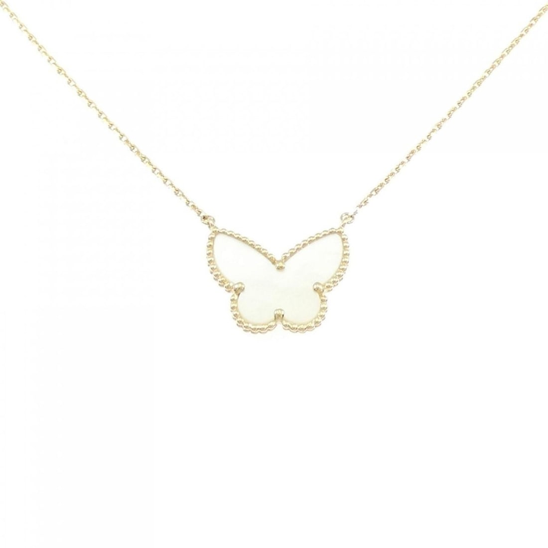 Van Cleef & Arpels Lucky Alhambra Papillon Necklace: --- Catalog ---Category: SizePendant Size: 16mm x 20.6mm / 0.62'' x 0.81''Neck Circumference: 38 cm - 42 cm / 14.96'' - 16.53''Category: DesignColor: Yellow goldGender: WomenMaterial: Yellow gold