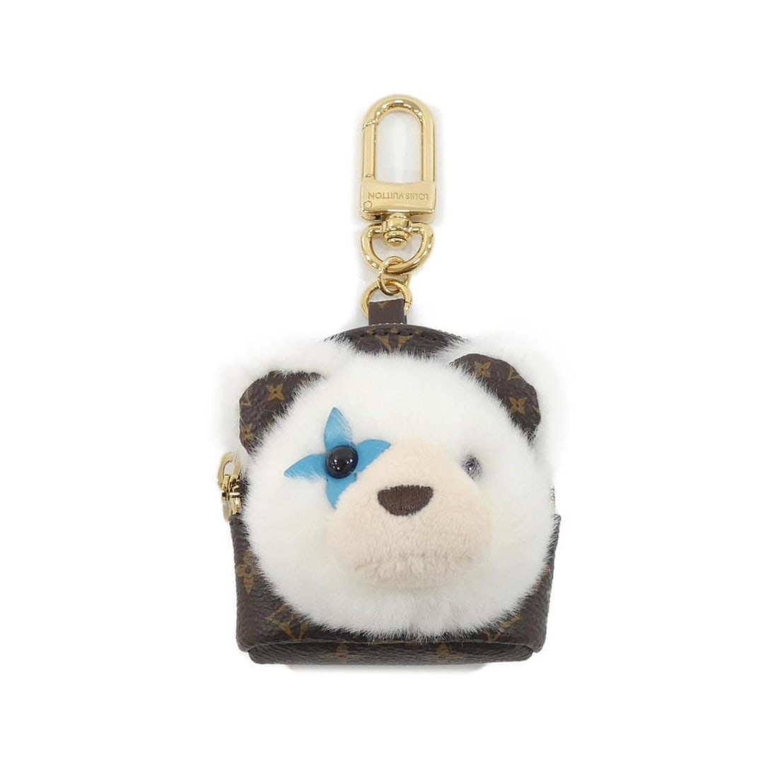 Louis Vuitton Monogram Accessory Bag Charm Adorable Bear M02128: --- Catalog ---Category: DesignType: Handbag charmColor: MarronGender: Men,WomenMaterial: CanvasCategory: GeneralMPN: M02128Brand: Louis Vuitton--- Item List ---Section: ConditionRanking: Rank A Used