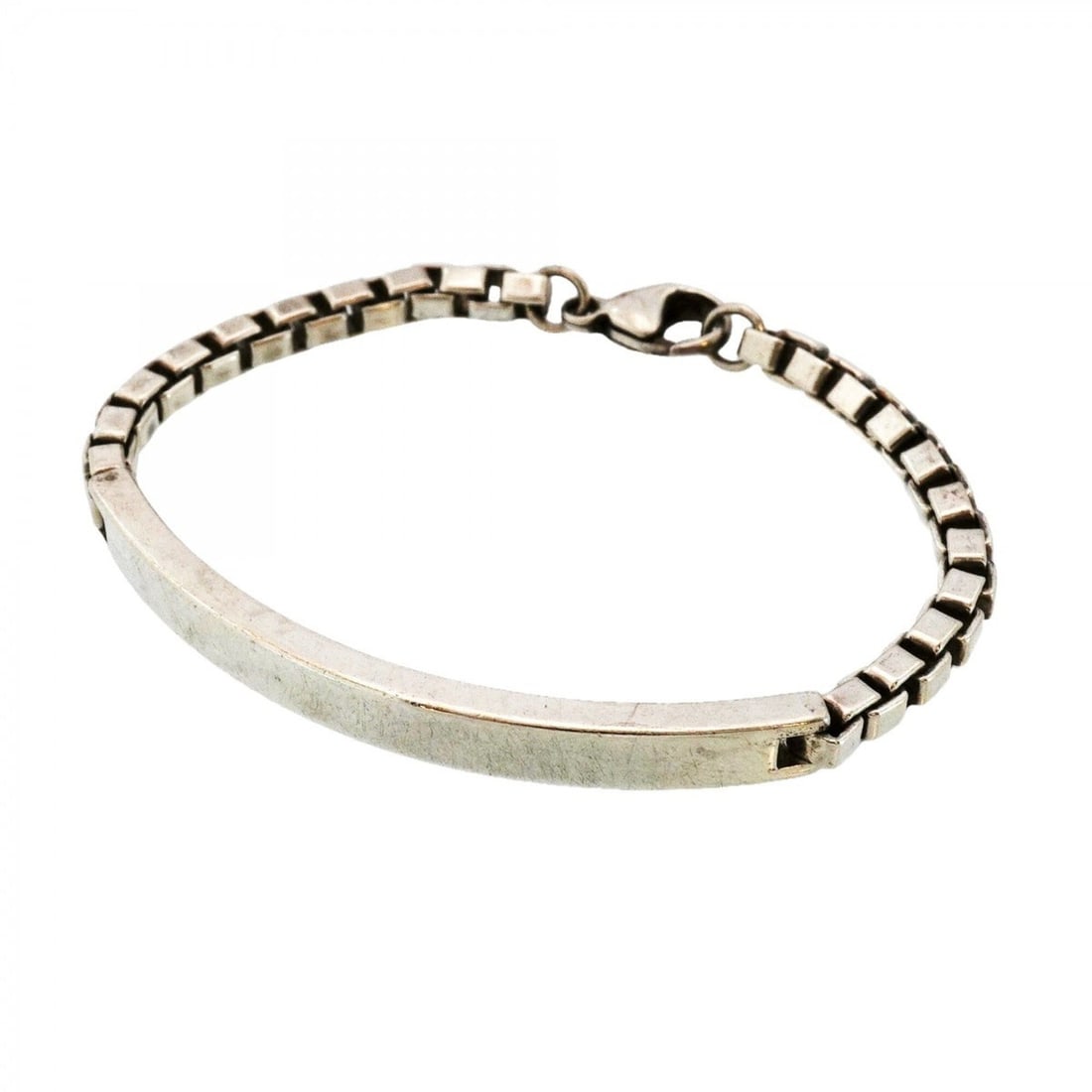 Tiffany & Co. Venetian Link Bracelet, Sterling Silver 925, Women's: --- Catalog ---Category: SizeLength: 15.5cm / 6.1''Category: DesignType: Charm braceletGender: WomenMaterial: Silver 925Category: GeneralBrand: Tiffany--- Item List ---Section: ConditionRanking: Rank 