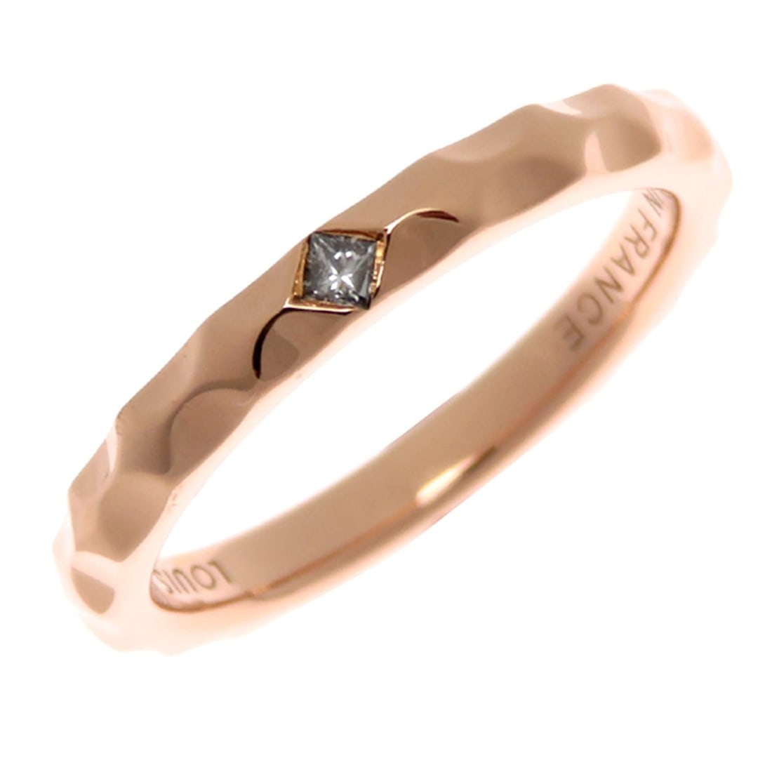 Louis Vuitton Diamond Au750PG #52 Alliance Infini Women's Ring, 18K Pink Gold: --- Catalog ---Category: SizeJP Size: 12US Size: 6.5Category: DesignType: Band ringStone: DiamondGender: WomenMaterial: Pink gold (18K)Category: GeneralBrand: Louis Vuitton--- Item List ---Section: