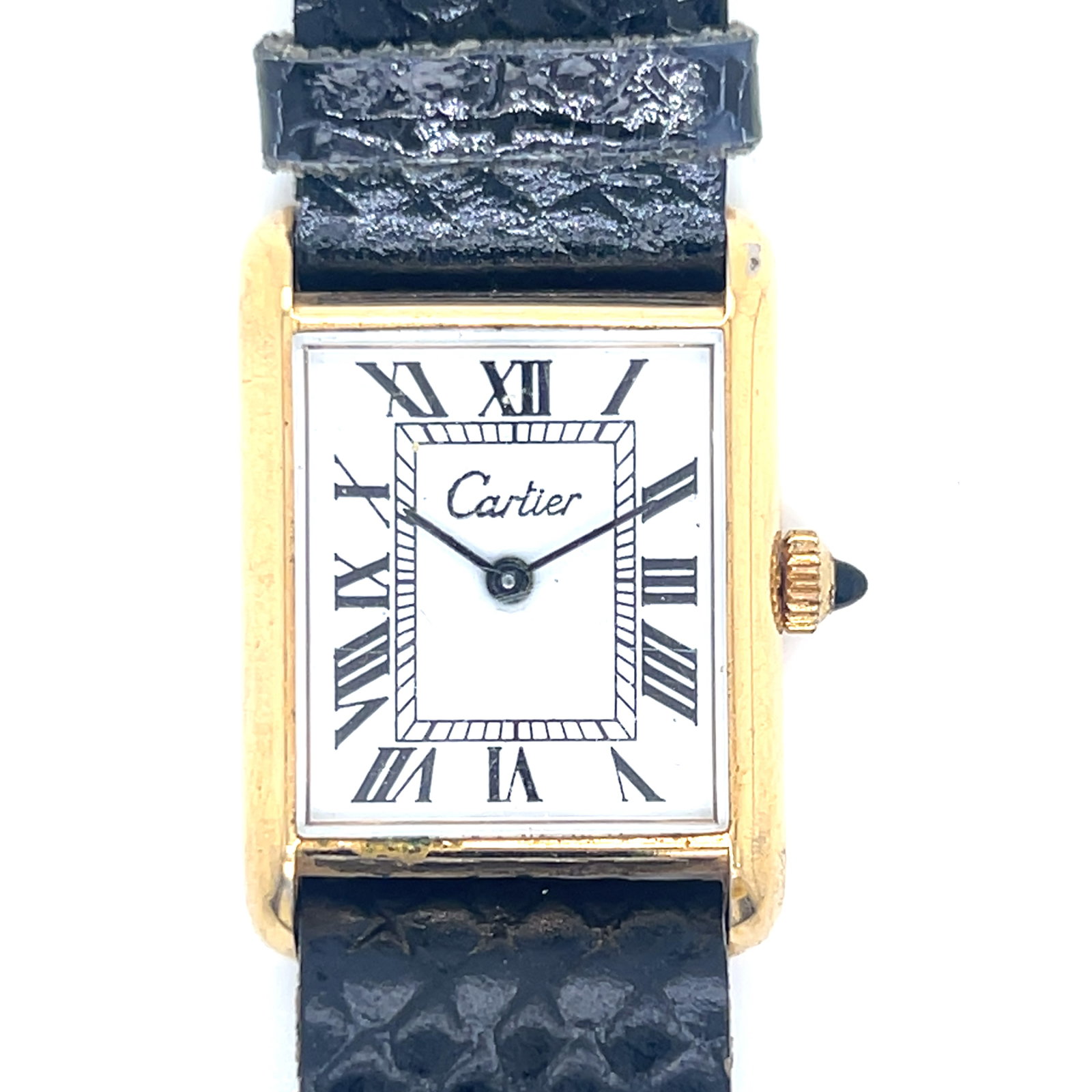 Cartier Tank France Watch Gold Plated: Cartier Tank France Watch Gold Plated