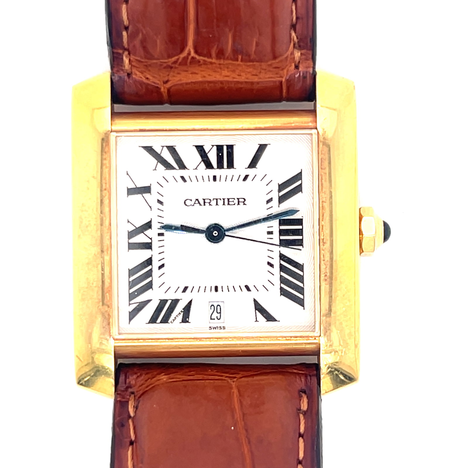 Cartier Tank 18k Automatic: Cartier Tank 18k Automatic 1.3”x1.25”