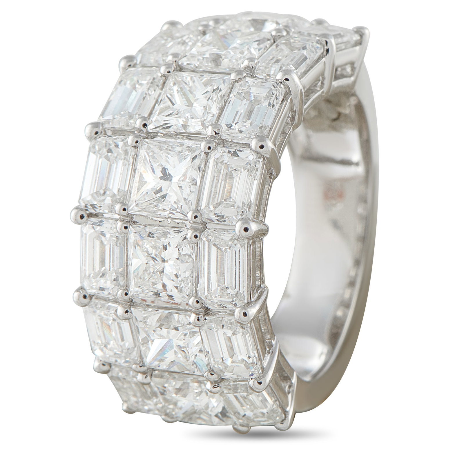 18K White Gold 7.50ct Diamond Ring ALR-20759 (1 of 1)