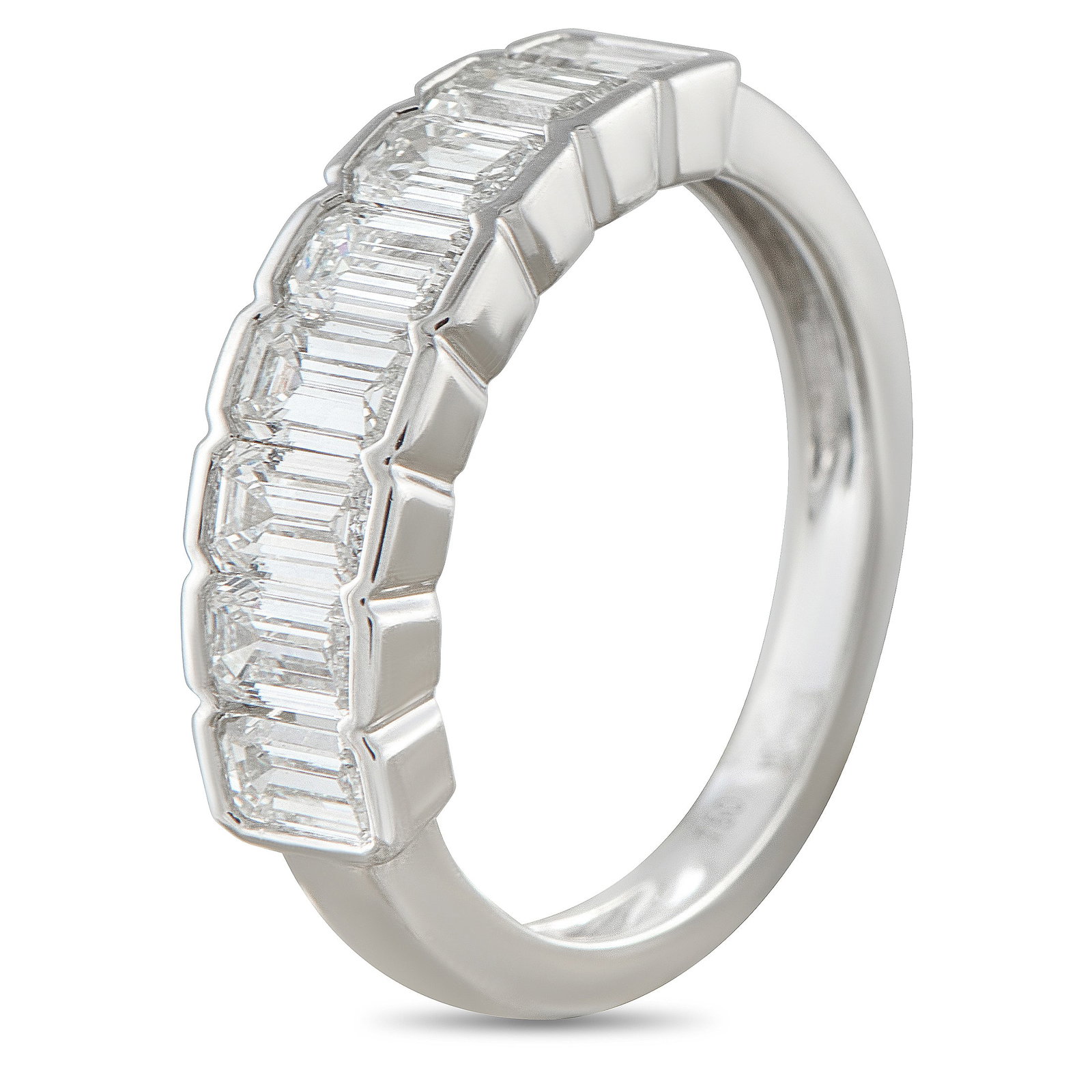18K White Gold 1.80ct Diamond Ring ALR-21067: 18K White Gold 1.80ct Diamond Ring ALR-21067