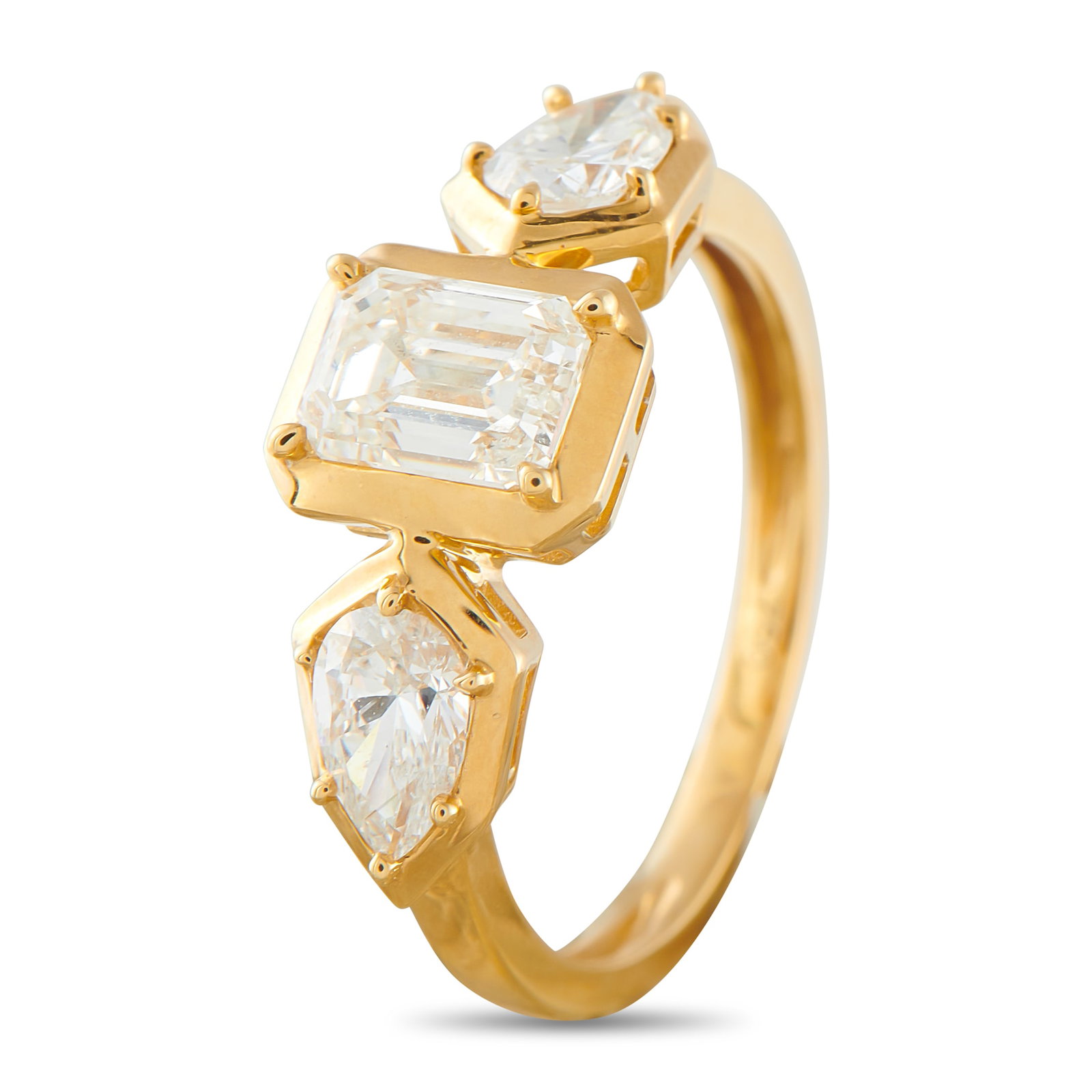 18K Yellow Gold 1.76ct Diamond Ring ALR-19794-1-Y (1 of 1)