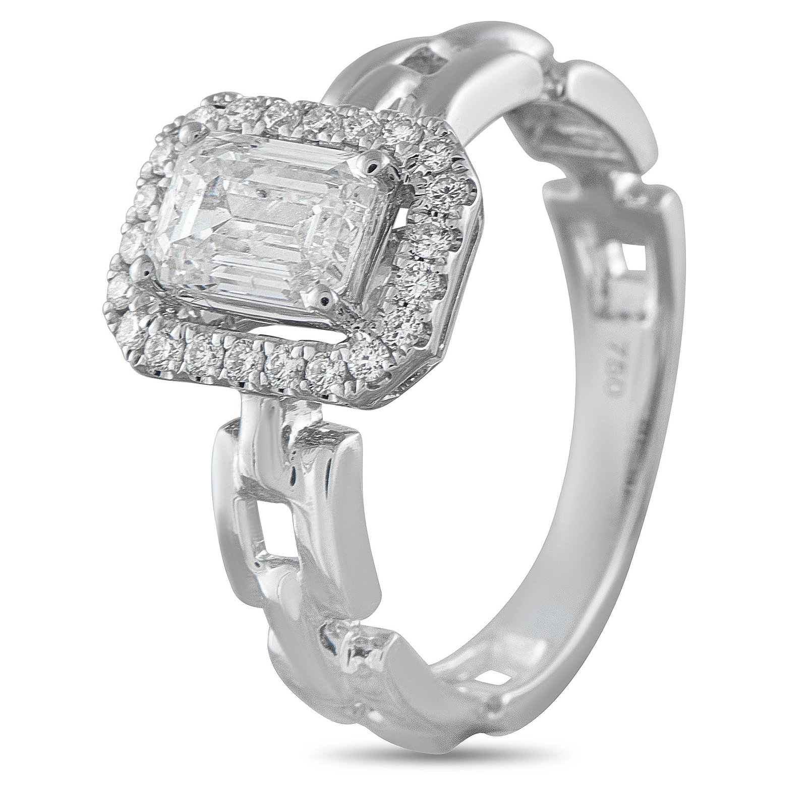 18K White Gold 1.25ct Diamond Ring ALR-20068 (1 of 1)