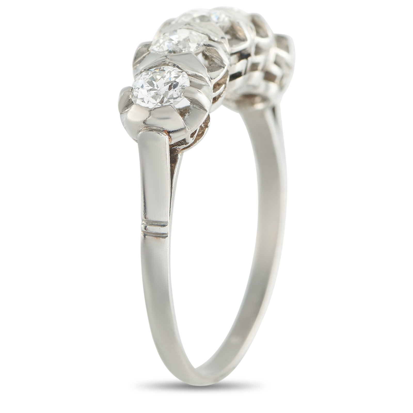 Platinum 1.35ct Diamond Ring MF62-031726 (1 of 1)