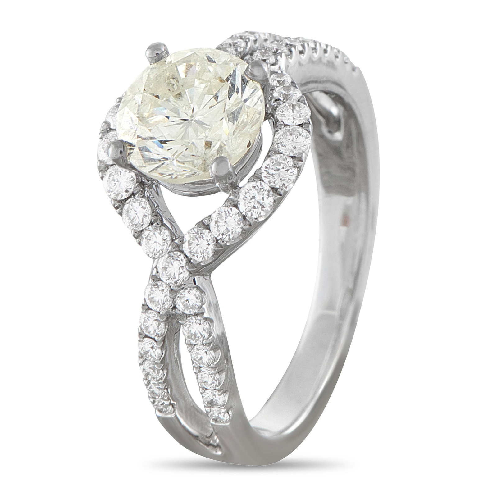 18K White Gold 2.09ct Diamond Ring MF44-031726 (1 of 1)