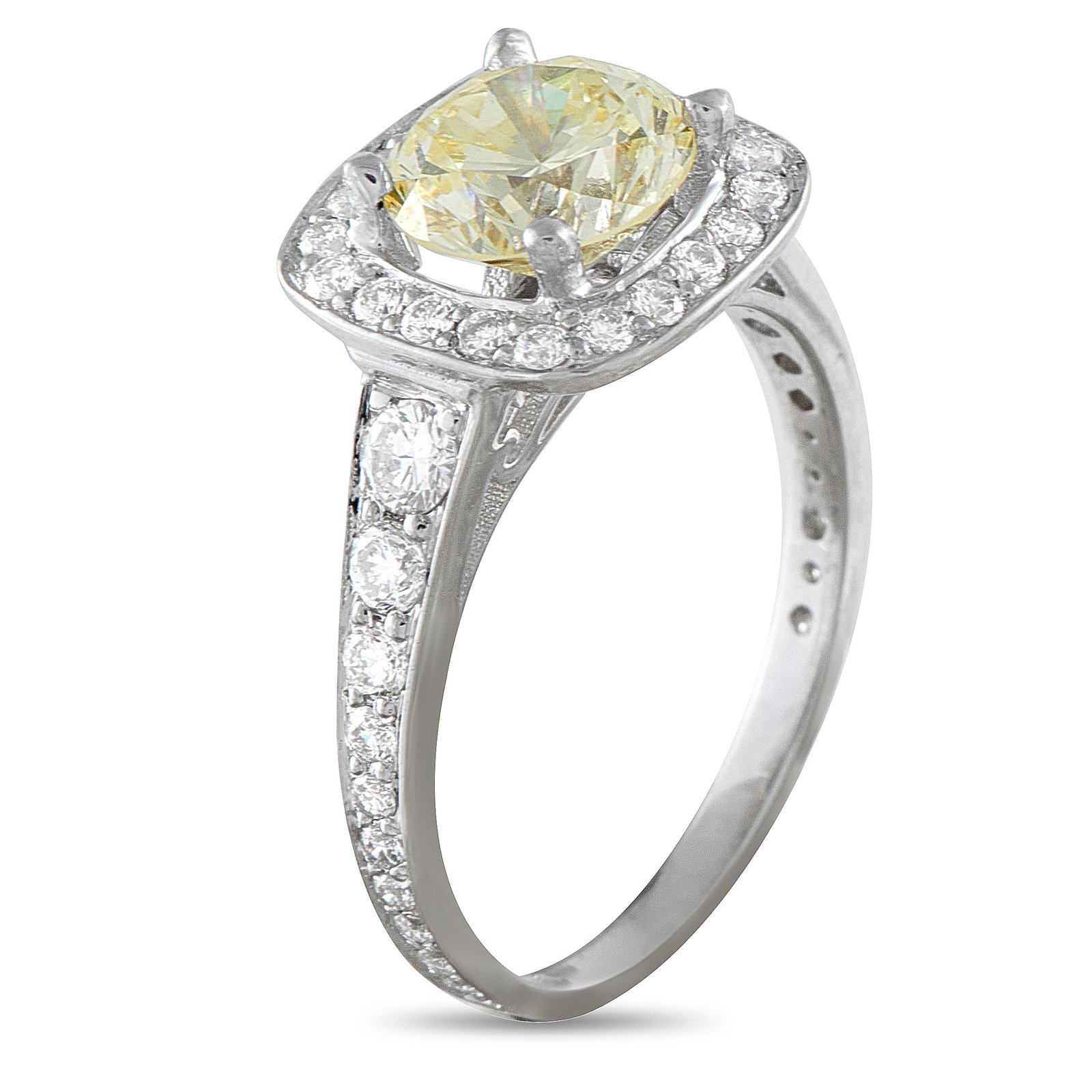 18K White Gold 1.65ct Diamond Ring MF40-031726 (1 of 1)