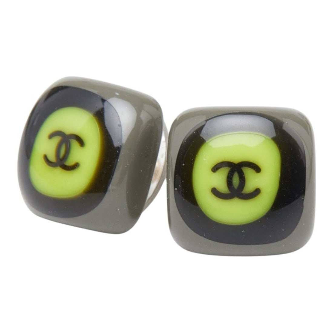 Chanel Coco Mark Square Earrings, Gold Multicolor Plated Plastic, Women's.: --- Catalog ---Category: SizeSize (HxWxD): 12.50mm x 12.50mm / 0.49'' x 0.49''Category: DesignType: Stud earringsColor: Gold, Multi-colorGender: WomenMaterial: Gold plating, PlasticCategory: GeneralBr