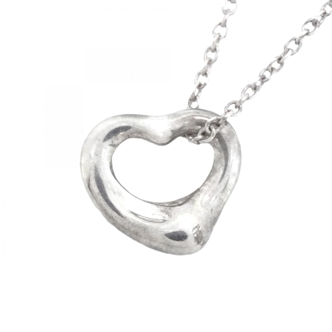 Tiffany & Co. Heart Necklace, Sterling Silver 925, Women's: --- Catalog ---Category: SizePendant Size: 10mm x 11.1mm / 0.39'' x 0.43''Neck Circumference: 40.5 cm / 15.94''Category: DesignGender: WomenMaterial: Silver 925Necklace Type: NecklaceCategory: General