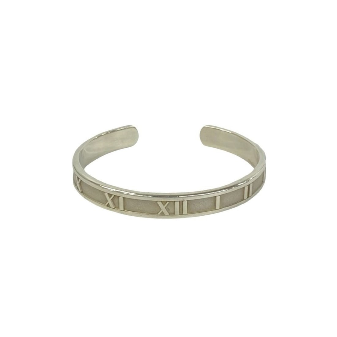 TIFFANY&Co. Tiffany Atlas Bangle, Sterling Silver 925 Bracelet, Accessory, Silver, 64371 (1 of 6)