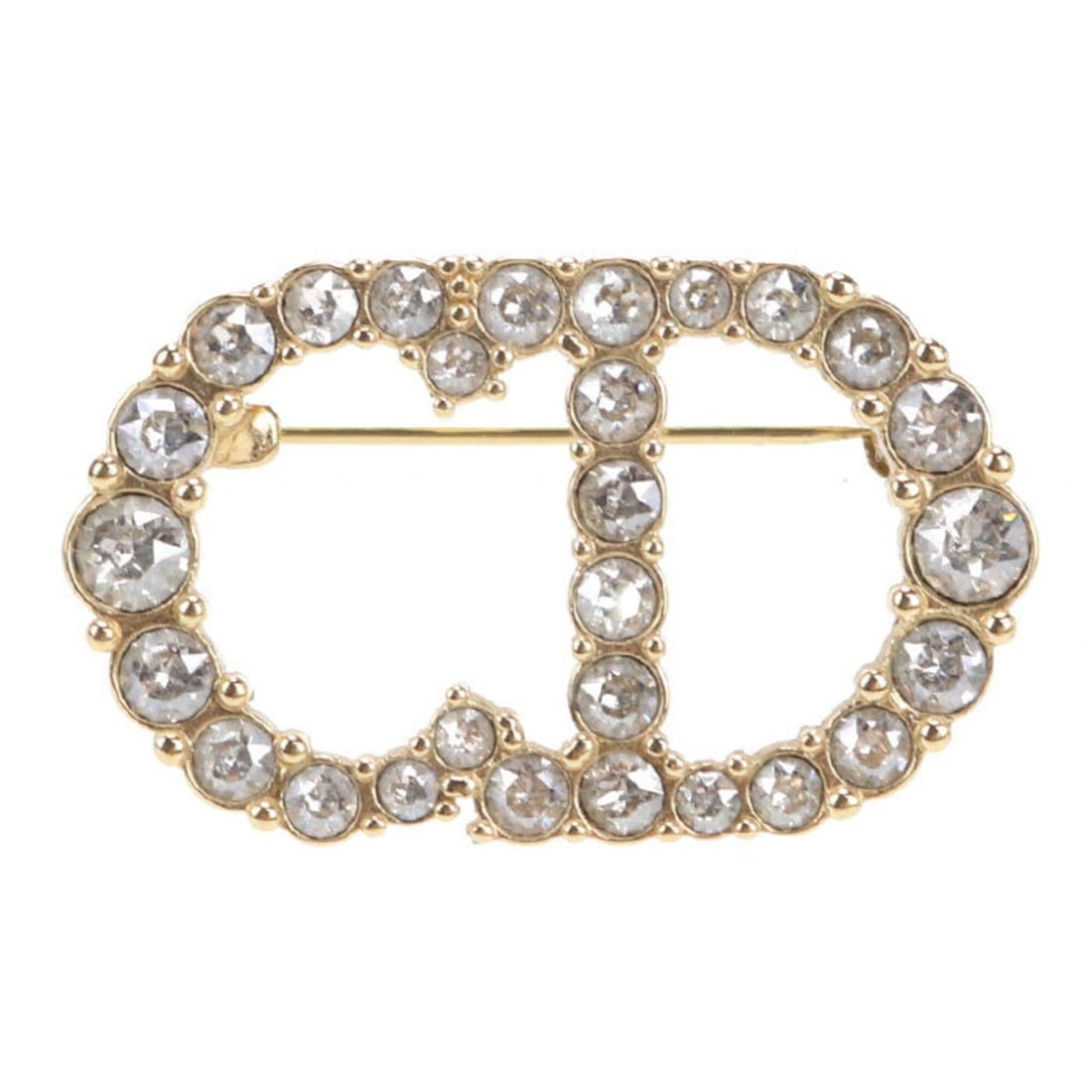 Christian Dior DIOR Dior Brooch V0362CDLCY_D301 Claire D Lune Women's Gold: --- Catalog ---Category: SizeSize (HxWxD): 2cm x 3.2cm / 0.78'' x 1.25''Category: DesignType: BroochColor: GoldGender: WomenMaterial: MetalCategory: GeneralMPN: V0362CDLCY_D301Brand: Christian Dior---