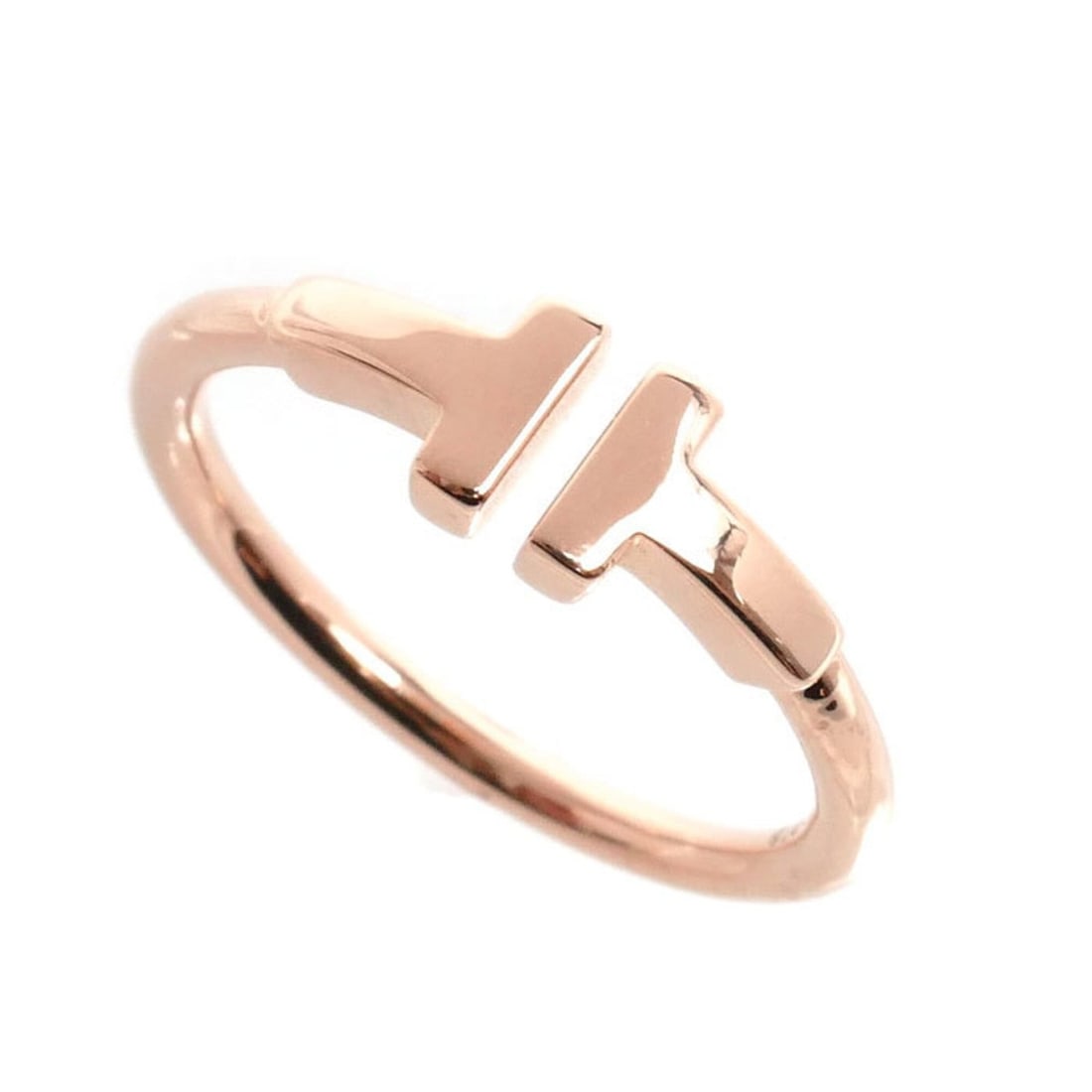 TIFFANY&Co. Tiffany 18KPG Pink Gold T Wire Ring (60147393) 3.5g Women's: --- Catalog ---Category: SizeUS Size: 6.5Brand Size: 53Category: DesignType: Band ringGender: WomenMaterial: Pink gold (18K)Category: GeneralMPN: 60147393Brand: Tiffany--- Item List ---Section: Condit