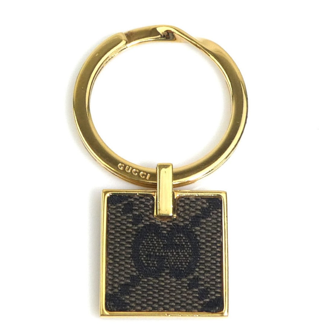 Gucci GUCCI Charm Keyring Metal Gold Men's Women's h32198a: --- Catalog ---Category: SizeSize (HxWxD): 70.00mm x 27.00mm / 2.76'' x 1.06''Category: DesignType: Handbag charmColor: GoldGender: Men,WomenMaterial: MetalCategory: GeneralBrand: Gucci--- Item List -