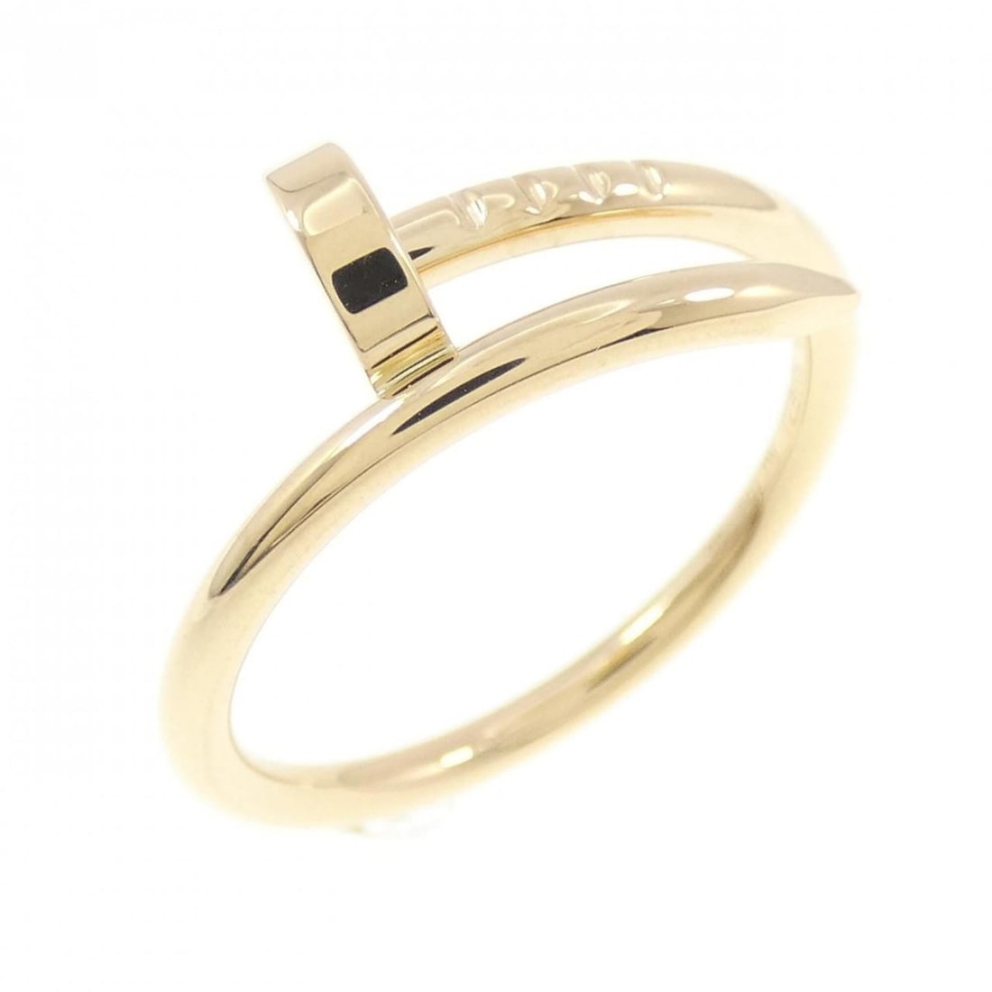 Cartier Juste un Clou Small Ring: --- Catalog ---Category: SizeJP Size: 12US Size: 6.5Category: DesignColor: Yellow goldGender: WomenMaterial: Yellow gold (18K)Category: GeneralMPN: VCARN59K00Brand: Cartier--- Item List ---Section: Co