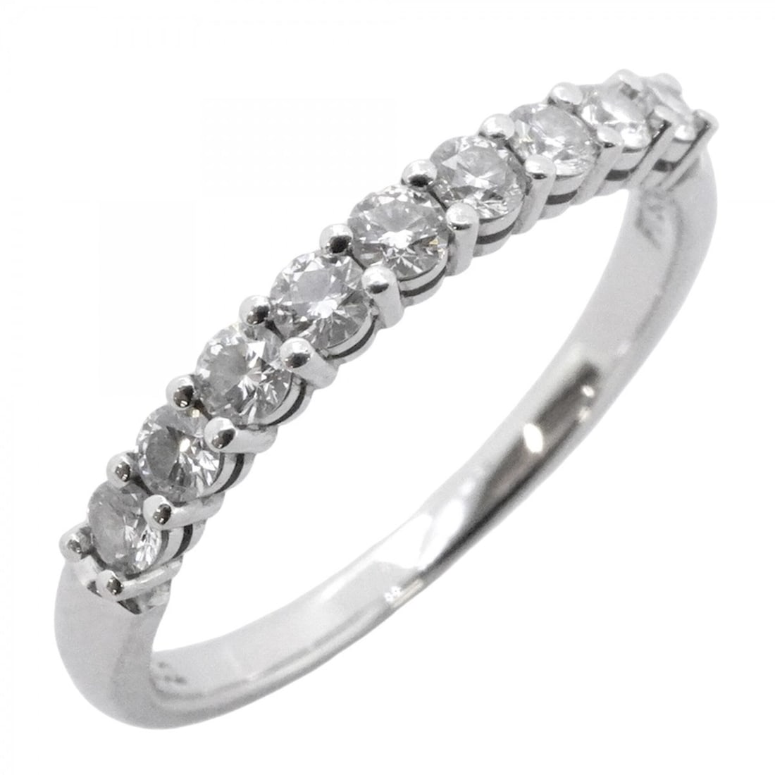 Tiffany & Co. Embrace Ring, Pt950 Platinum, Diamond, Size 10, Women's: --- Catalog ---Category: SizeJP Size: 10US Size: 5.5Category: DesignType: Band ringStone: DiamondGender: WomenMaterial: Platinum 950Category: GeneralBrand: Tiffany--- Item List ---Section: ConditionRa