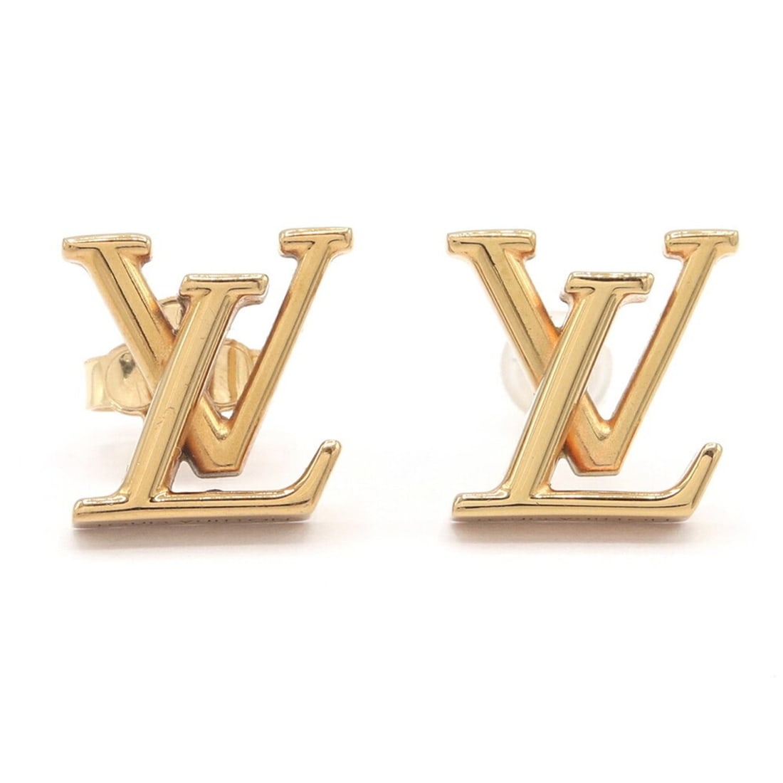 Louis Vuitton Earrings LV Iconic M00743 Gold Metal Catchless for Women and Men LOUIS VUITTON: --- Catalog ---Category: SizeWeight: 1.4g / 0.04oz.Size (HxWxD): 12.50mm x 12.50mm / 0.49'' x 0.49''Category: DesignType: Stud earringsColor: GoldGender: WomenMaterial: MetalCategory: GeneralBrand: Lo