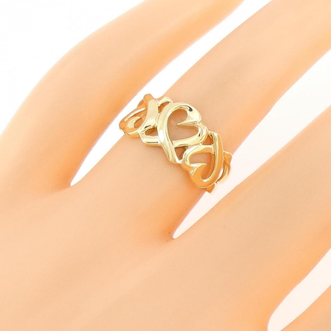 Tiffany Triple Loving Heart Ring - 5