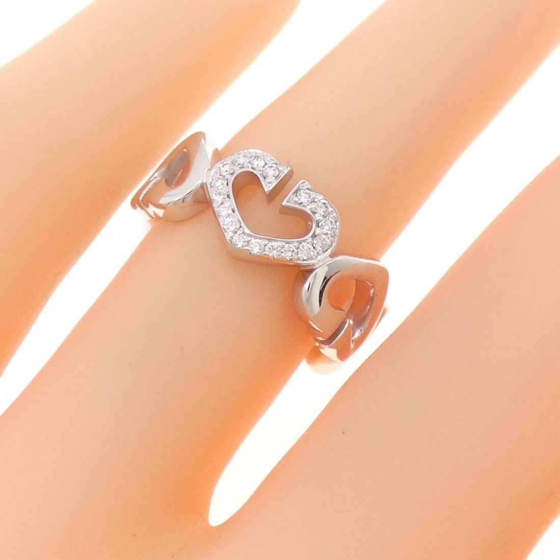 Cartier C Heart 1P Ring - 5
