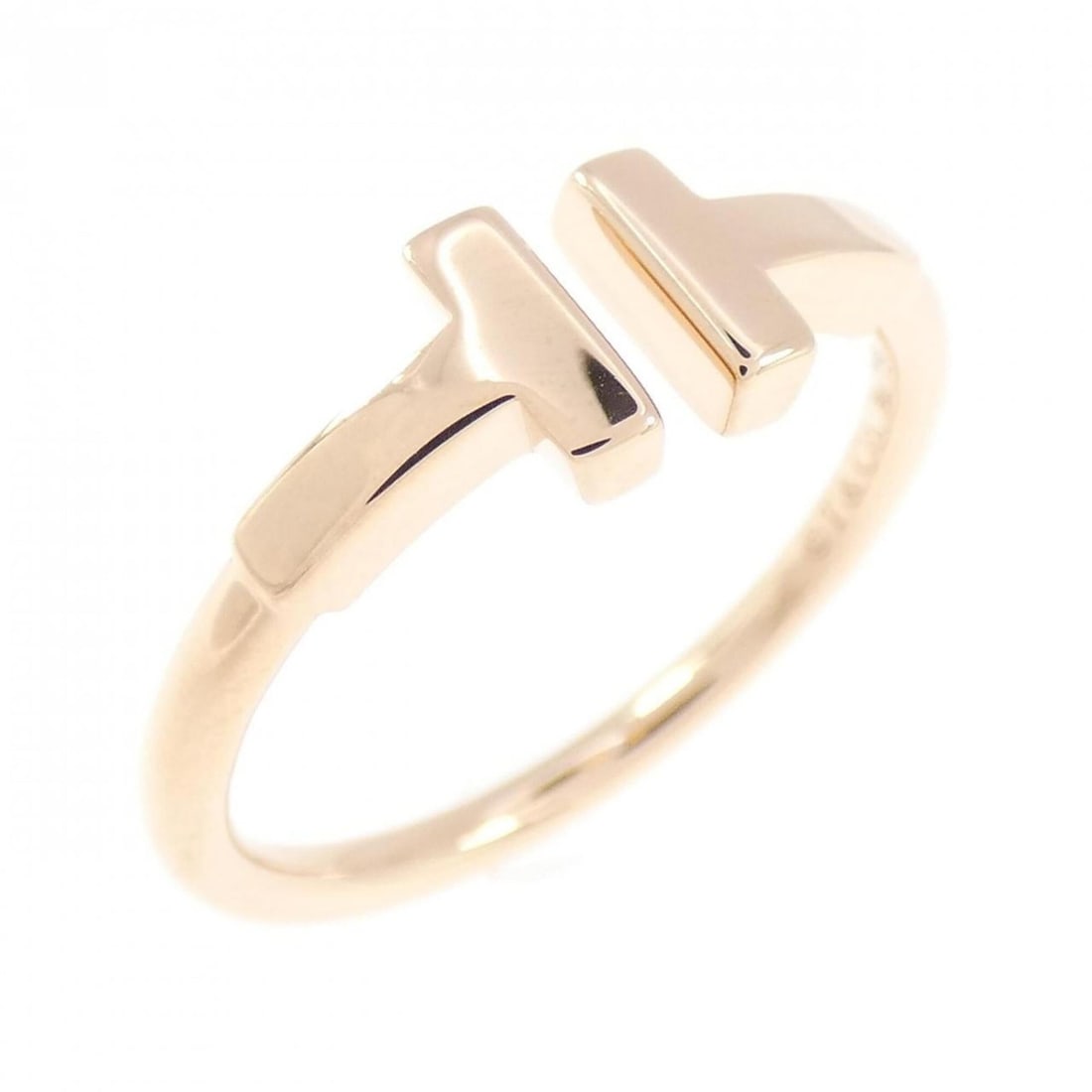 Tiffany T Wire Ring: --- Catalog ---Category: SizeJP Size: 10.0US Size: 5.5Category: DesignType: Band ringGender: WomenMaterial: Pink gold (18K)Category: GeneralBrand: Tiffany--- Item List ---Section: ConditionRanking: Ra