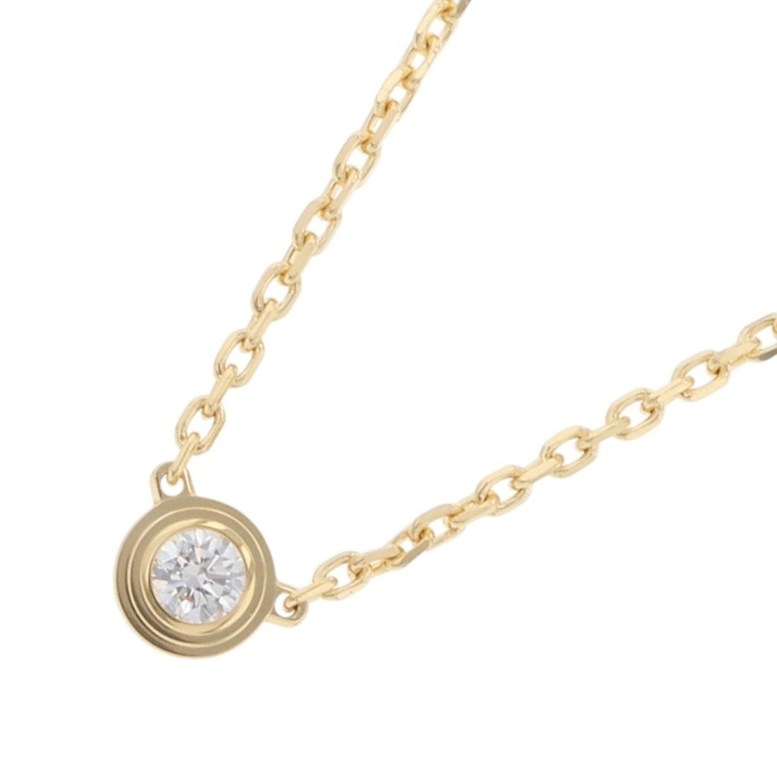 Cartier Damour XS Necklace with 1 Diamond (0.04ct total) in 18K Yellow Gold (B7224517) - Pendant: --- Catalog ---Category: SizePendant Size: 3.8mm / 0.14''Neck Circumference: 38 cm - 41 cm / 14.96'' - 16.14''Category: DesignGender: Women,MenMaterial: Yellow gold (18K)Pendant Type: PendantNecklace
