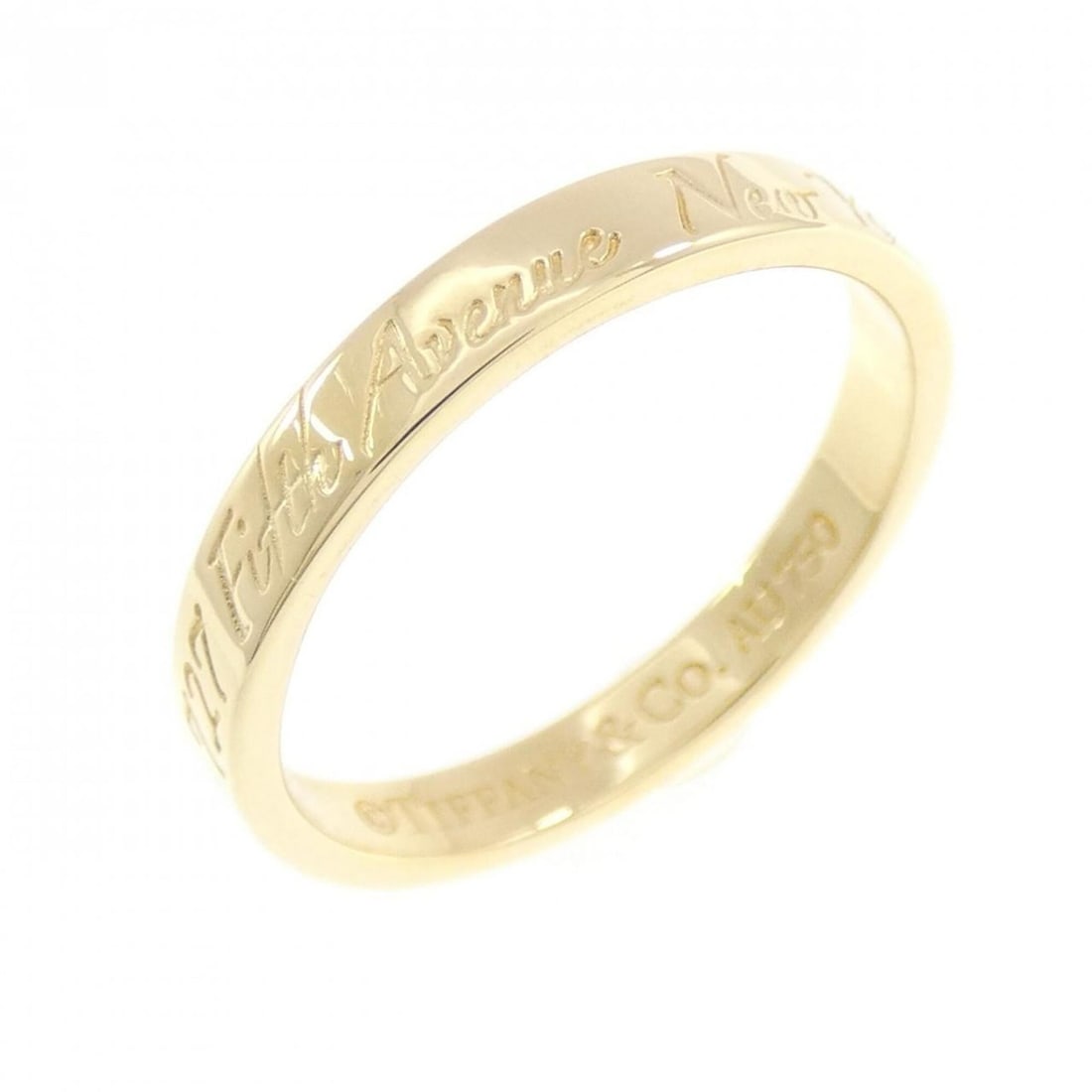 Tiffany Notes Narrow Ring: --- Catalog ---Category: SizeJP Size: 10US Size: 5.5Category: DesignType: Band ringGender: WomenMaterial: Yellow gold (18K)Category: GeneralBrand: Tiffany--- Item List ---Section: ConditionRanking: