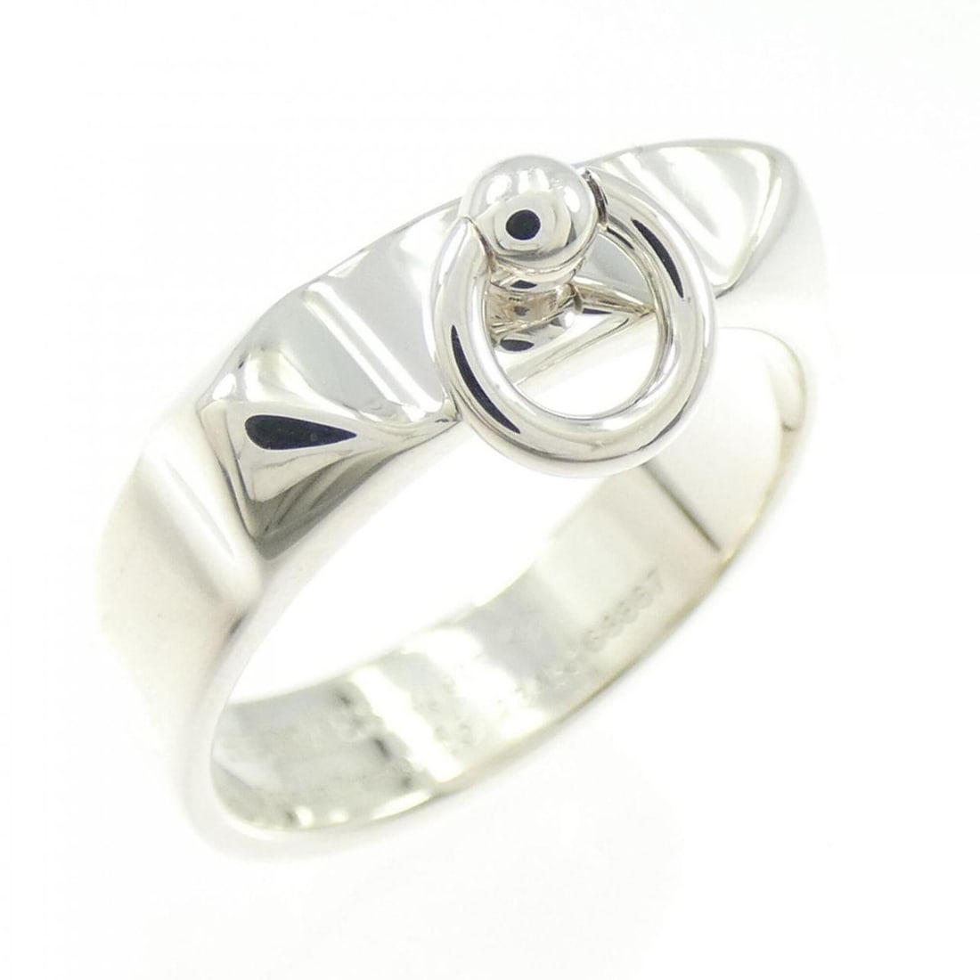 Hermes Hermès Collier de Chien Ring: --- Catalog ---Category: SizeUS Size: 7.5Brand Size: 55Category: DesignType: Band ringGender: Women,MenMaterial: Silver 925Category: GeneralMPN: H115607BBrand: Hermes--- Item List ---Section: