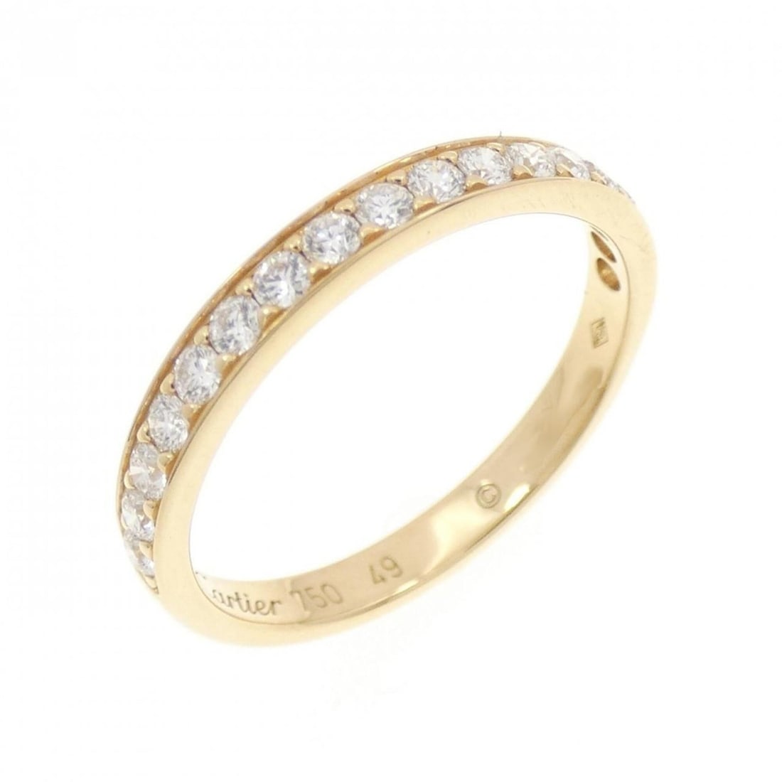 Cartier wedding ring: --- Catalog ---Category: SizeUS Size: 5Brand Size: 49Category: DesignType: Band ringStone: DiamondGender: WomenMaterial: Yellow gold (18K)Category: GeneralMPN: B4071500Brand: Cartier--- Item List ---S