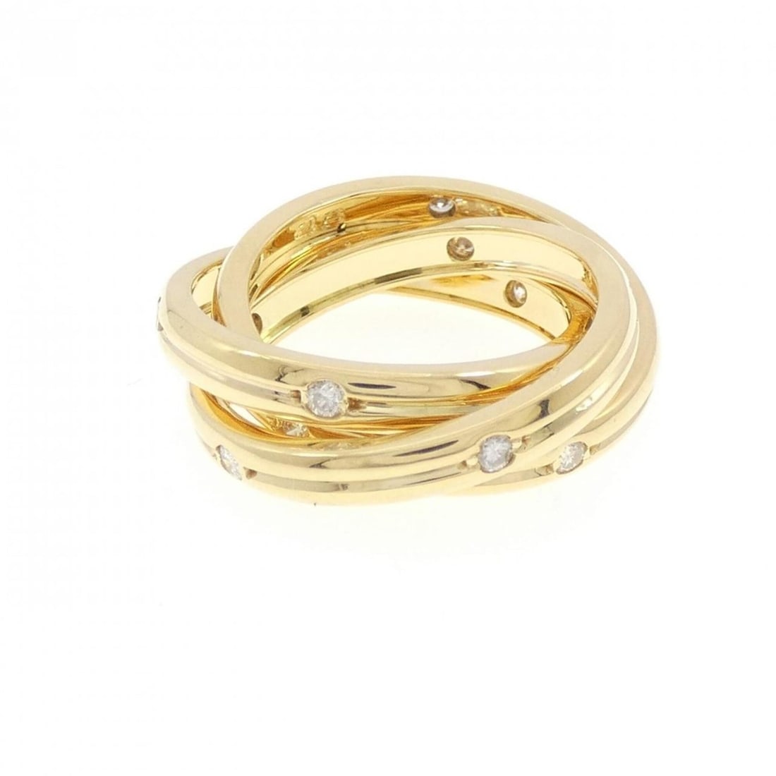 Cartier Constellation Ring: --- Catalog ---Category: SizeUS Size: 4.5Brand Size: 48Category: DesignType: Band ringStone: DiamondGender: WomenMaterial: Yellow gold (18K)Category: GeneralBrand: Cartier--- Item List ---Section: