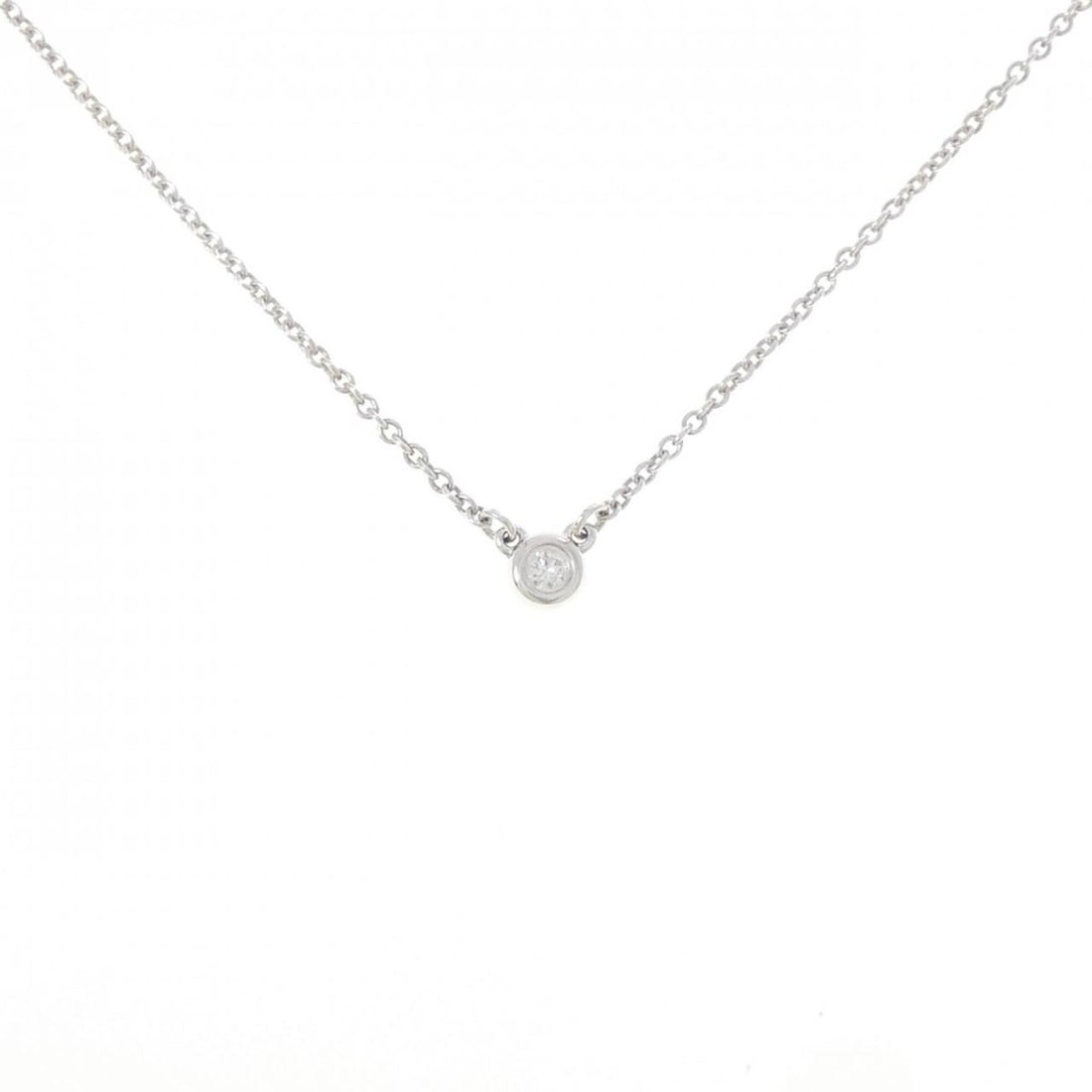 Tiffany & Co. By the Yard Necklace: --- Catalog ---Category: SizePendant Size: 3.7mm / 0.14''Neck Circumference: 41 cm / 16.14''Category: DesignStone: DiamondGender: WomenMaterial: Silver 925Necklace Type: NecklaceCategory: