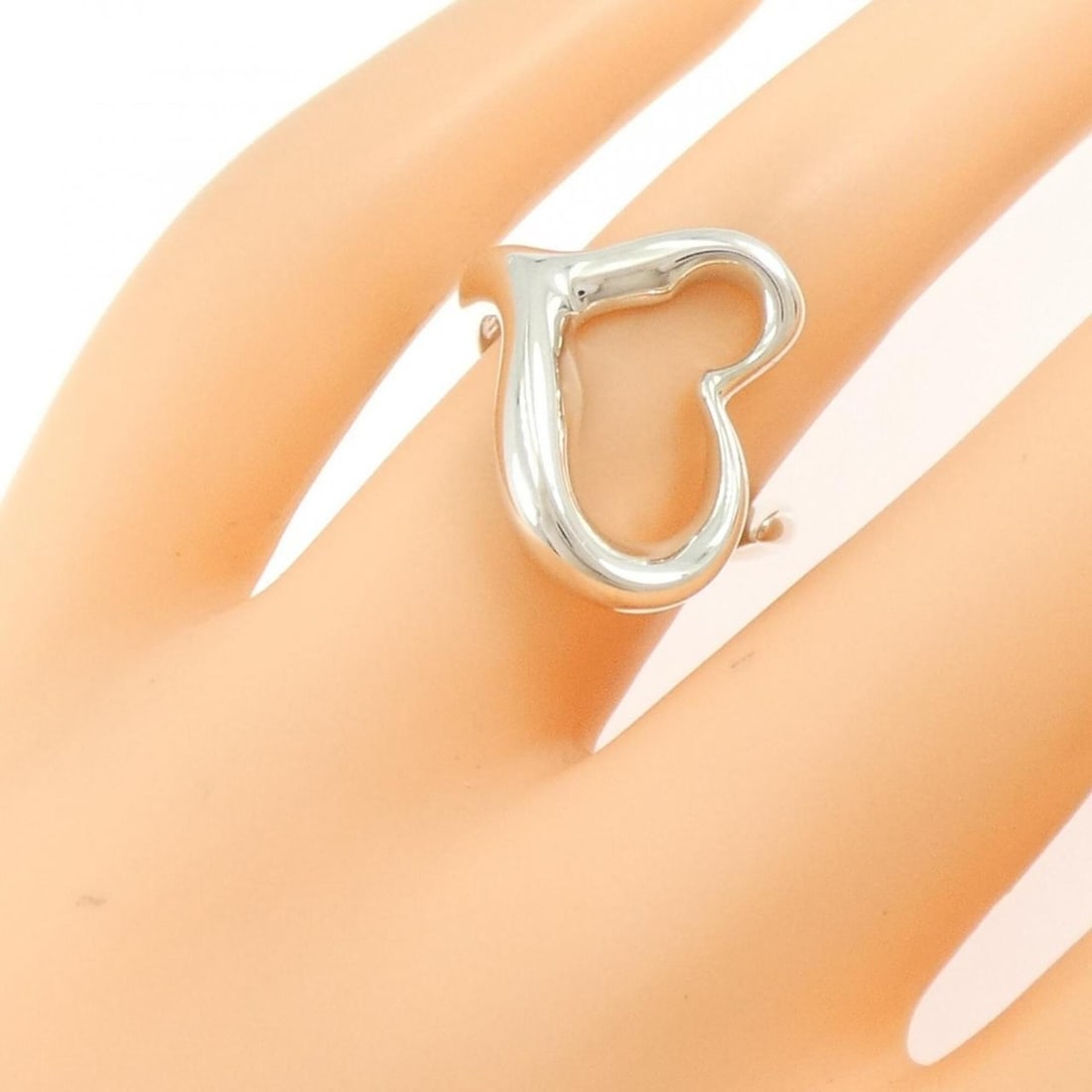 Tiffany Open Heart Ring - 4