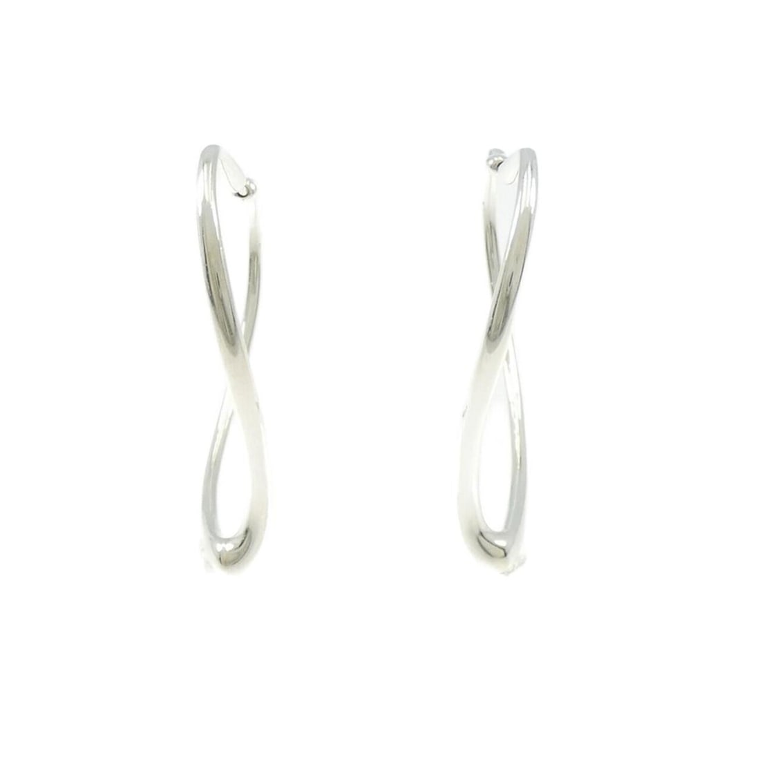 Tiffany Open Heart Hoop Earrings: --- Catalog ---Category: SizeSize (HxWxD): 40.30mm x 5.20mm / 1.59'' x 0.20''Category: DesignType: Hoop earringsGender: WomenMaterial: Silver 925Category: GeneralBrand: Tiffany--- Item List ---Section