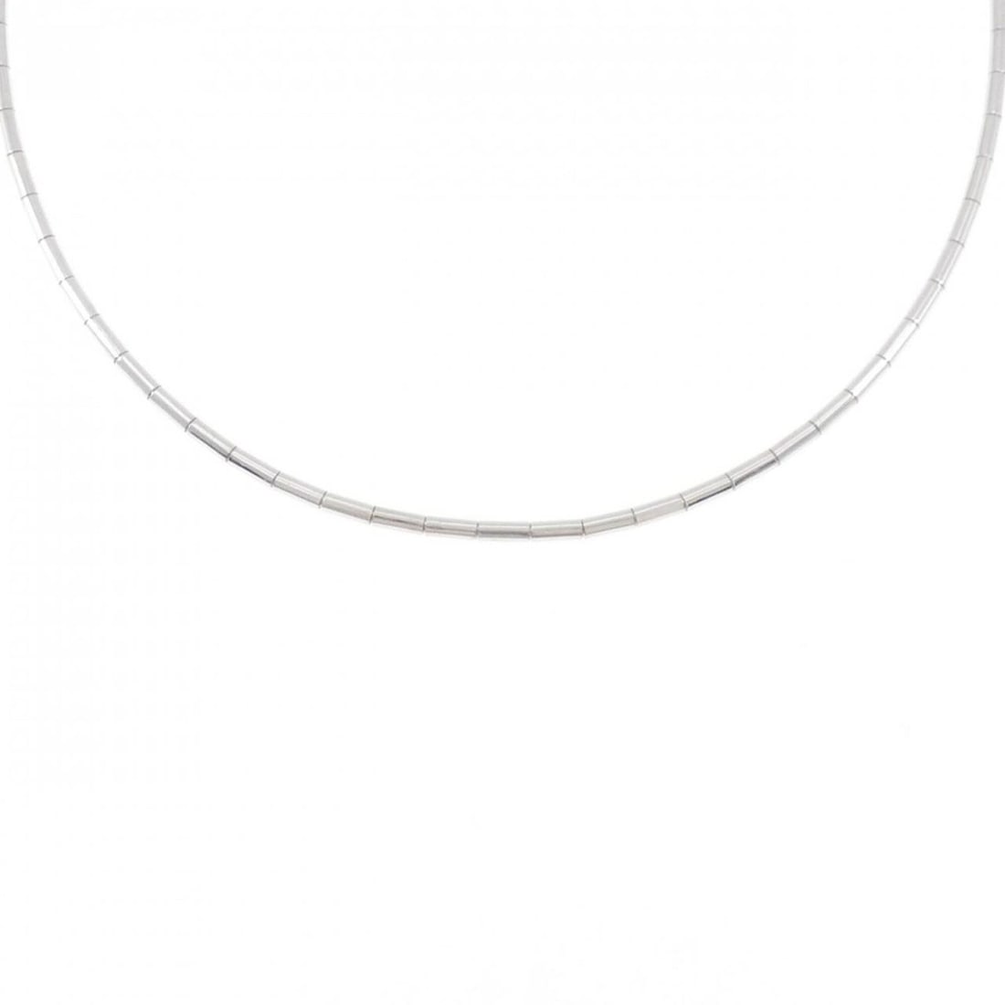 Cartier Tube Chain Necklace: --- Catalog ---Category: SizeNeck Circumference: 36 cm / 14.17''Category: DesignGender: WomenMaterial: White gold (18K)Necklace Type: NecklaceCategory: GeneralBrand: Cartier--- Item List ---Section: