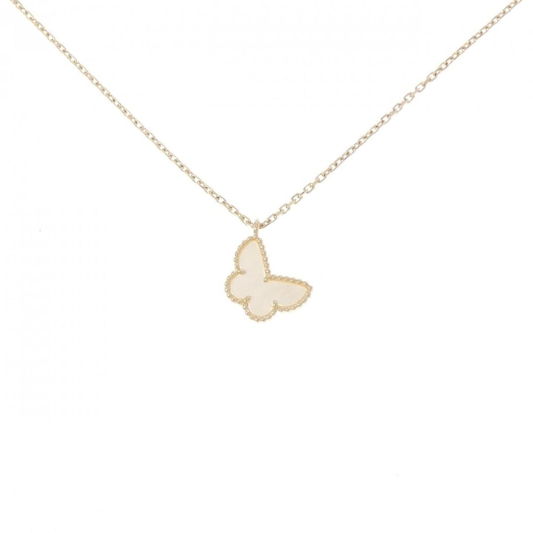 Van Cleef & Arpels Sweet Alhambra Necklace: --- Catalog ---Category: SizePendant Size: 10.8mm x 10.8mm / 0.42'' x 0.42''Neck Circumference: 40 cm / 15.74''Category: DesignGender: WomenMaterial: Yellow gold (18K)Pendant Type: PendantNecklace Typ